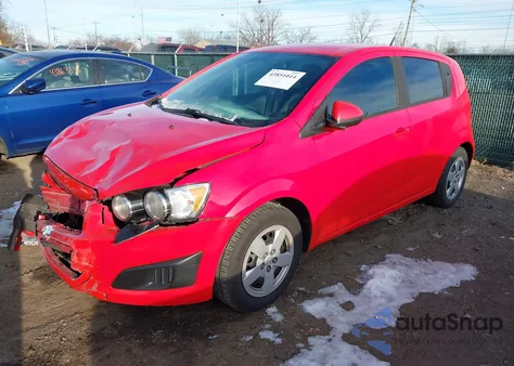 2014 Chevrolet Sonic Ls Auto from USA, damaged, VIN 1G1JA6SH6E4144913